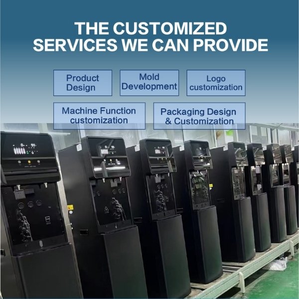 Testing of standing water dispensers on the Production Line