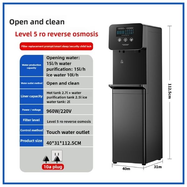 Dimensions of the Office Water Dispensers-kh600