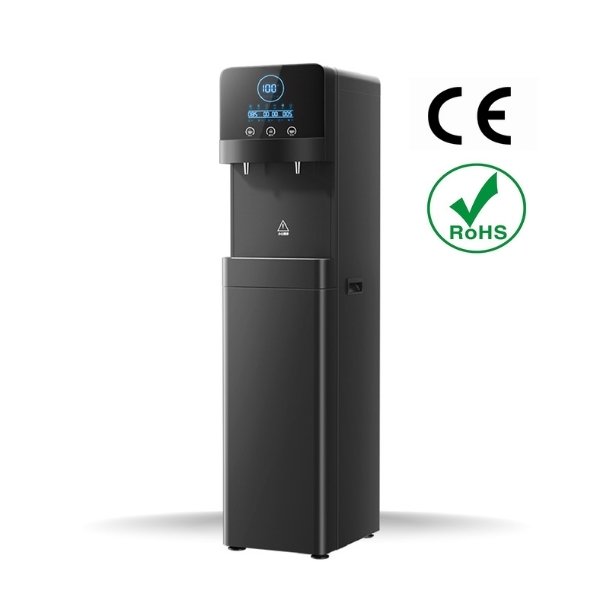 The side of the bottleless water dispenser-kh400