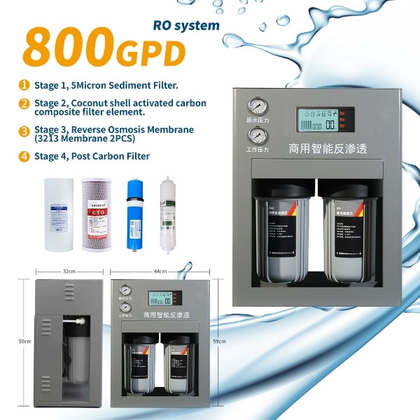 light commercial reverse osmosis system LE9 filter cartridge