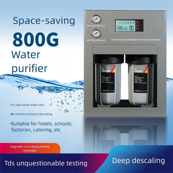 Features of light commercial reverse osmosis system LE9