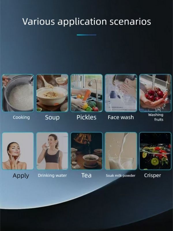 Application scenarios of hydrogen-rich water