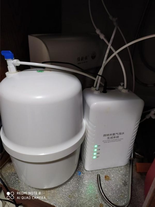 Hydrogen-rich system matched with water purifier