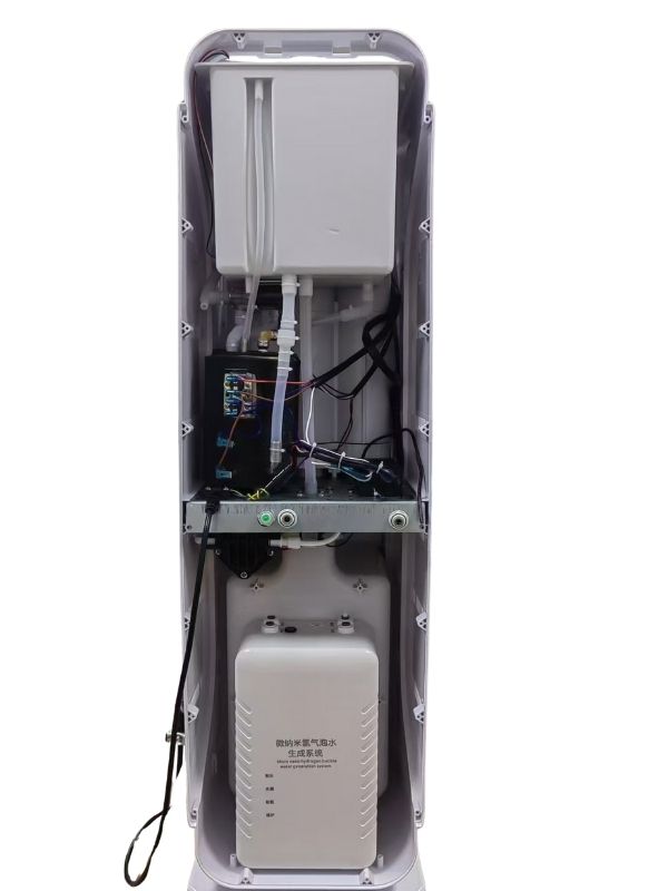 The hydrogen-rich system is installed inside the business aircraft.