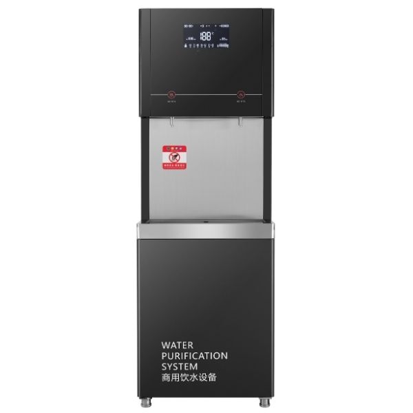 Commercial drinking water equipment with 2 faucets