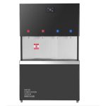 Commercial drinking water equipment with 4 faucets